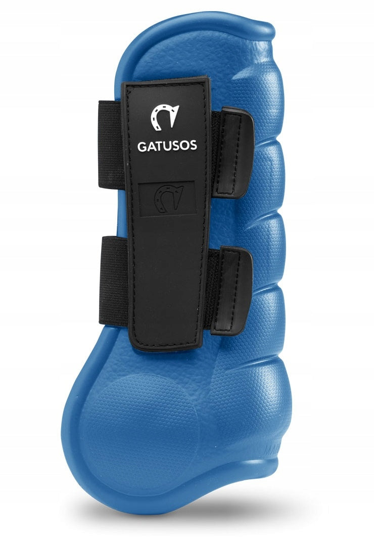 Ochraniacze skokowe GATUSOS DELUXE przody niebieskie - Cavalo